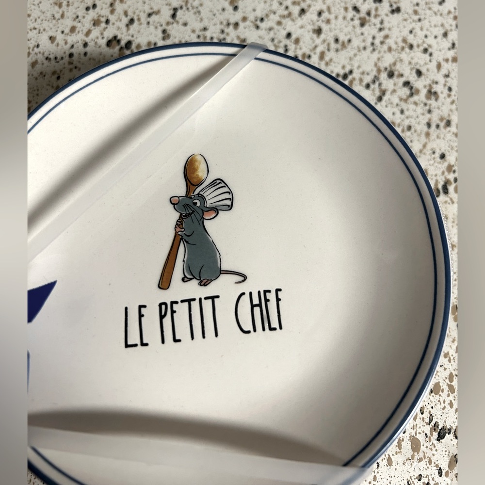 Rae dunn ratatouille plate set of 4